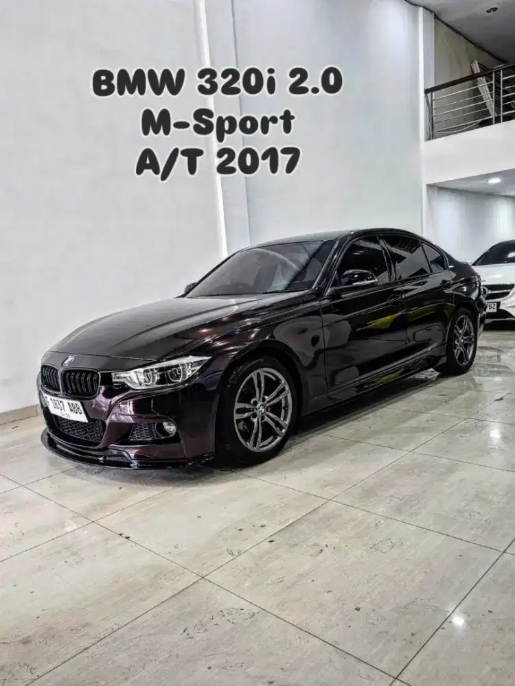 WAJIB BELI‼️ BMW 320i 2.0 M-SPORT Automatic 2017 / 2018 hitam b48
