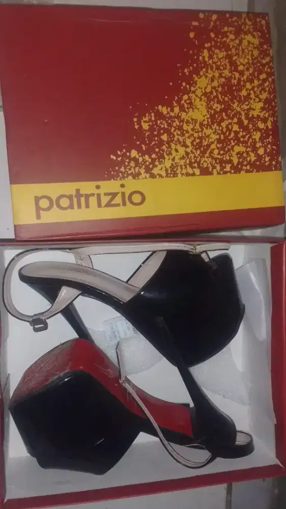 Heels patrizio uk 39 / 40 tinggi 17 cm
