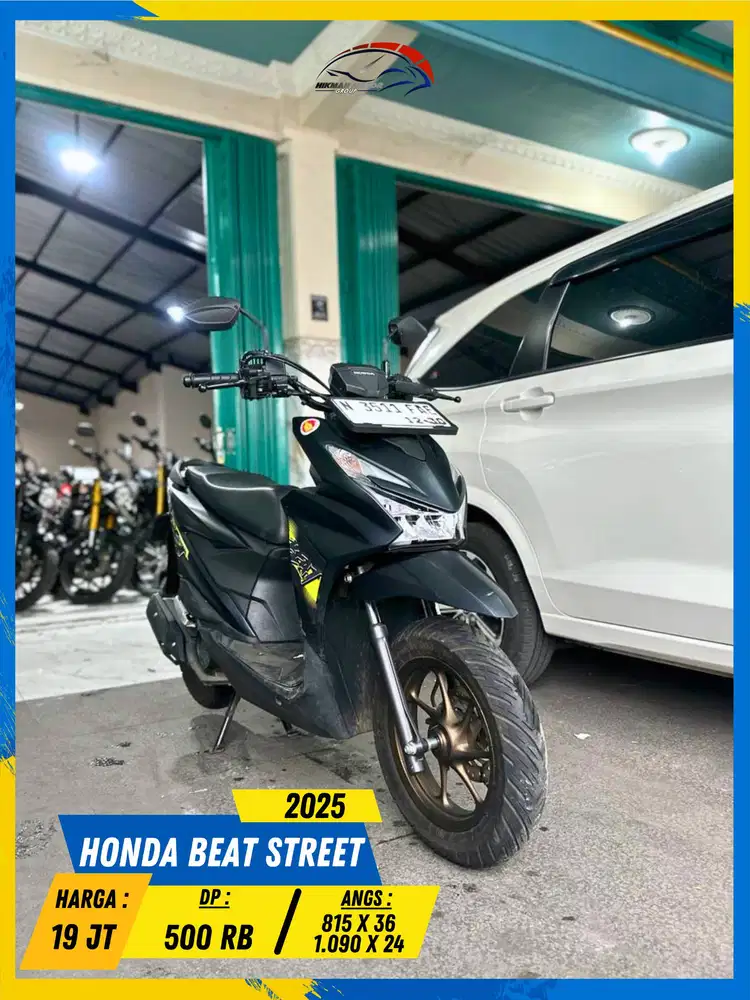 HONDA BEAT STREET 2025 MULUSS POLL MASZEHH HIKMAH MOTOR KEPUH