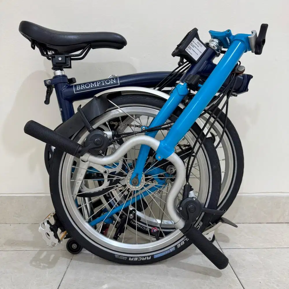 BROMPTON M6L TEMPEST BLUE LAGOON BLUE 2018 - ISTIMEWA