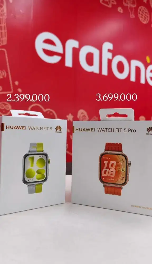 HUAWEI WATCH FIT 5 DAN WATCH FIT 5 PRO ( PROMO CICILAN, TUKER TAMBA