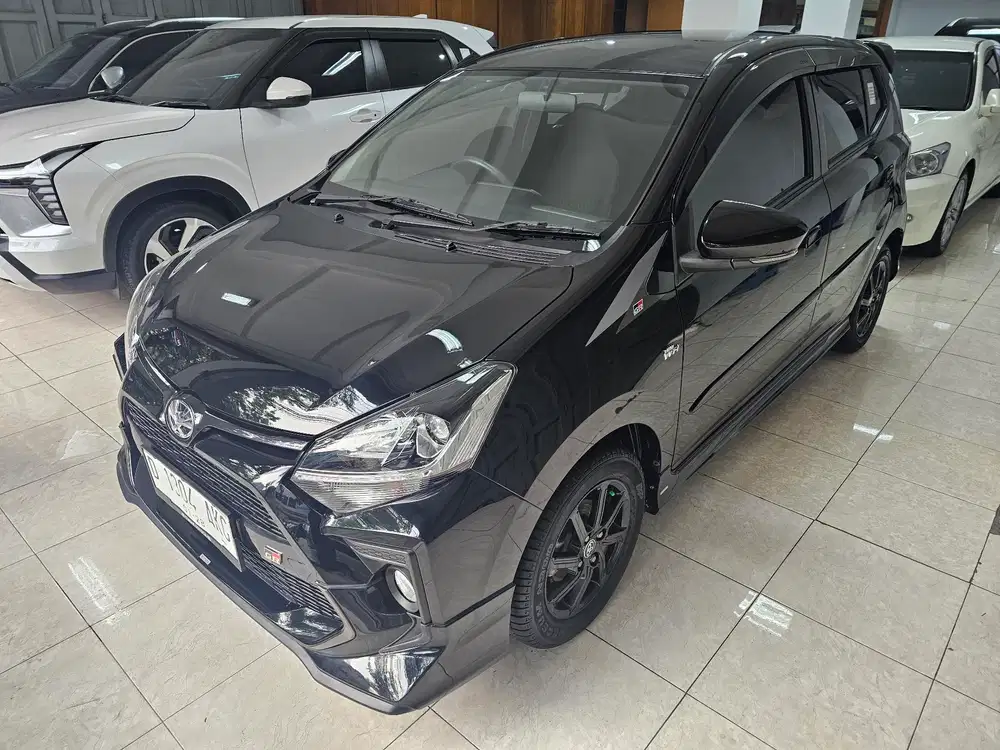 Toyota Agya 1.2 G at 2022 hitam, km 18rb, service recore toyota, antik