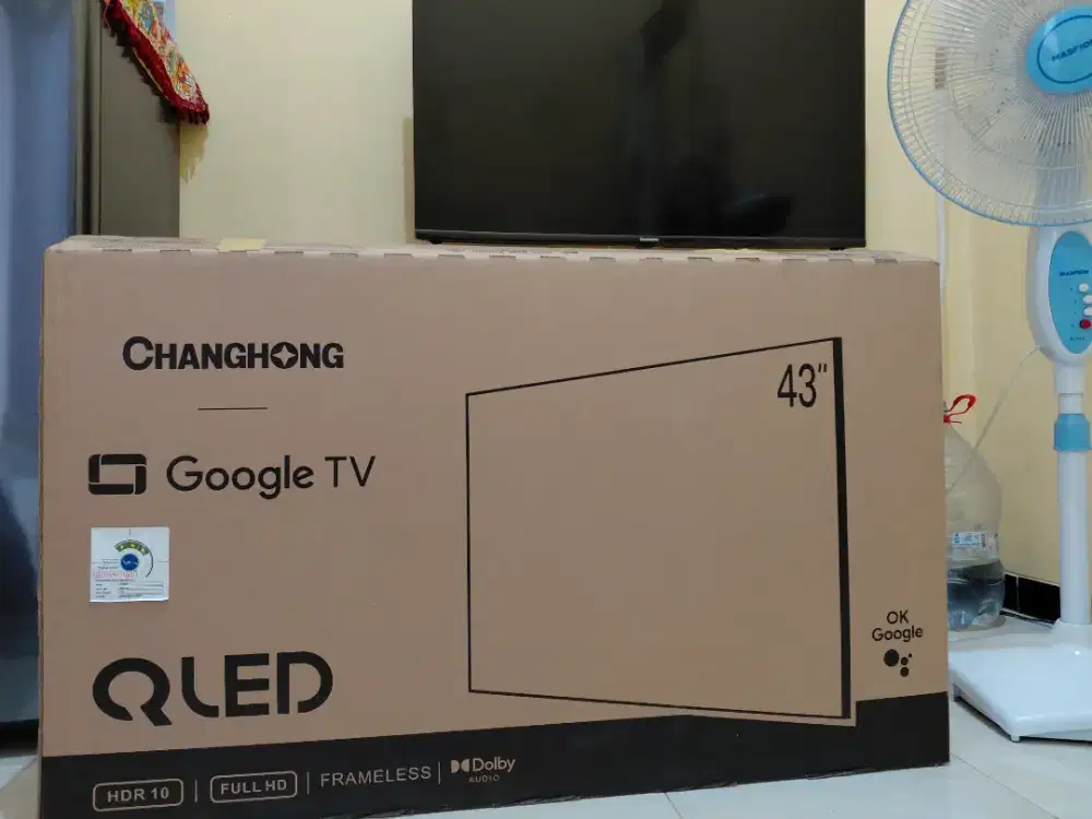 TV CHANGHONG 43 INCH GOOGLE TV 4K