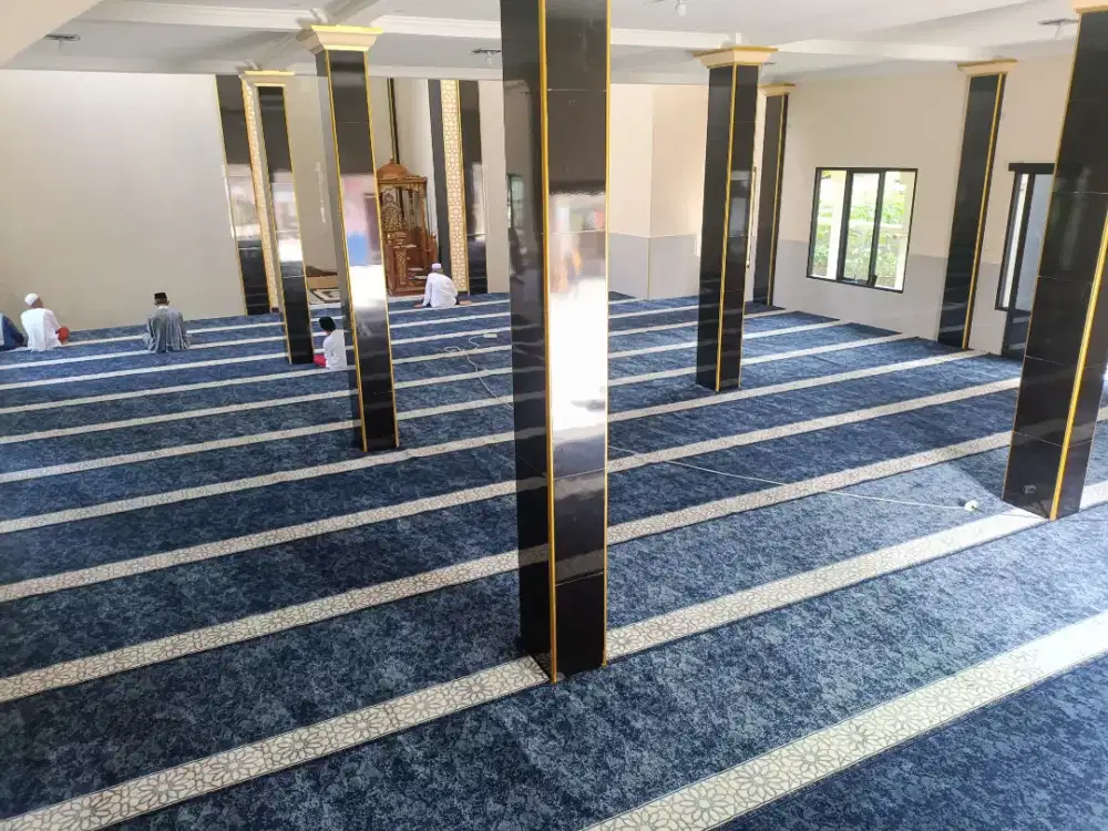 Karpet Masjid Langsung Pasang
