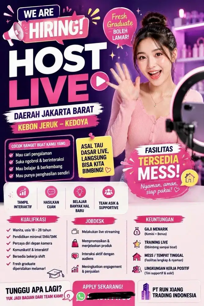 HOST LIVE BERPENGALAMAN