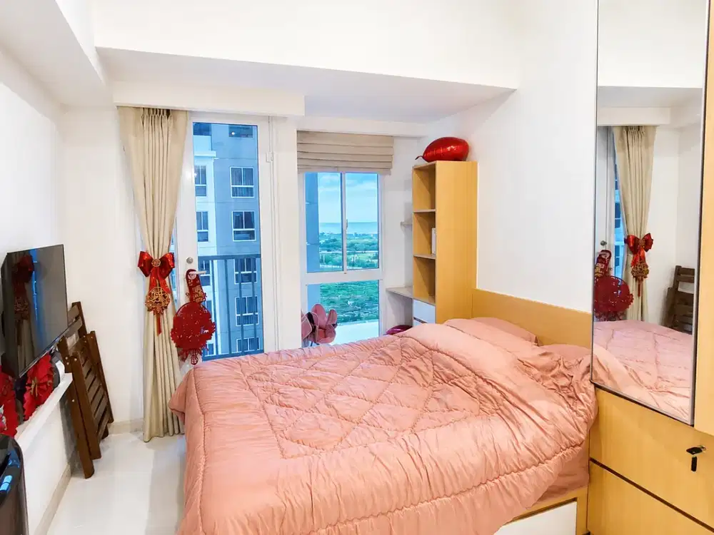 Apartemen Tokyo Riverside PIK2 Studio 21m2 Full Furnish View Sea