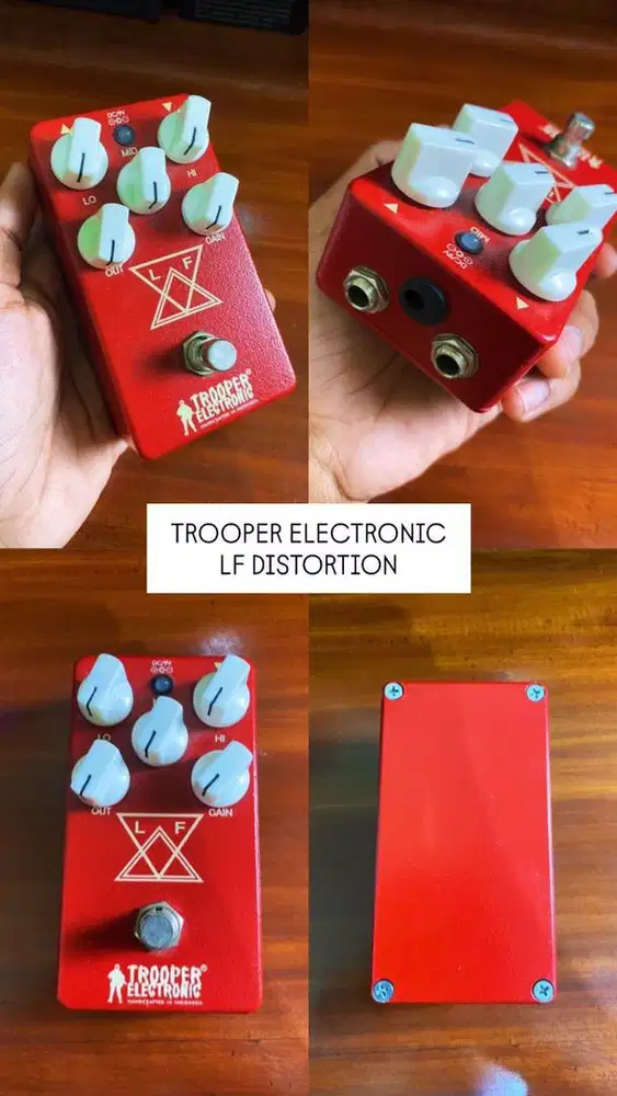 efek distorsi, reverb, dryer, DI box, & tuner