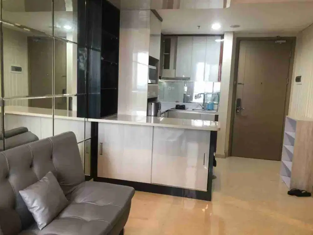 Disewakan Apartemen Gold coast 1br uk 51m Full Furnished