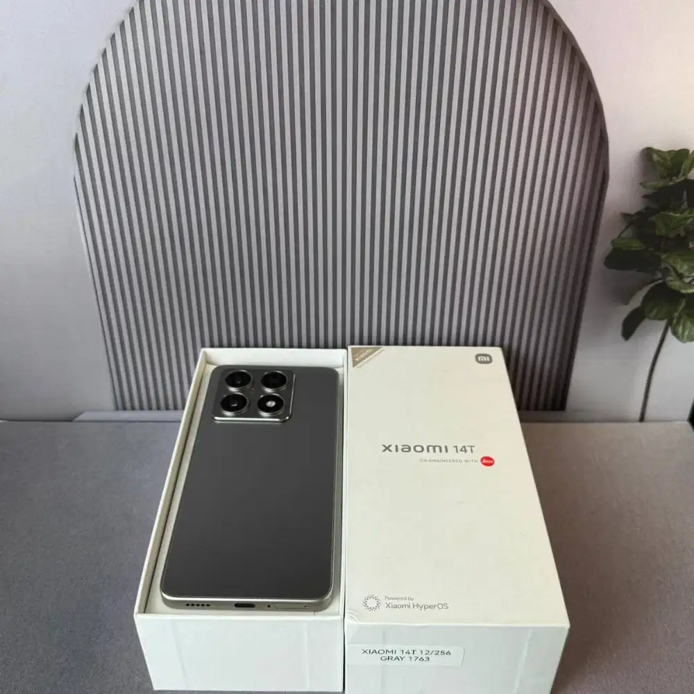 Xiaomi 14 T 12/256gb Gray Resmi Indonesia