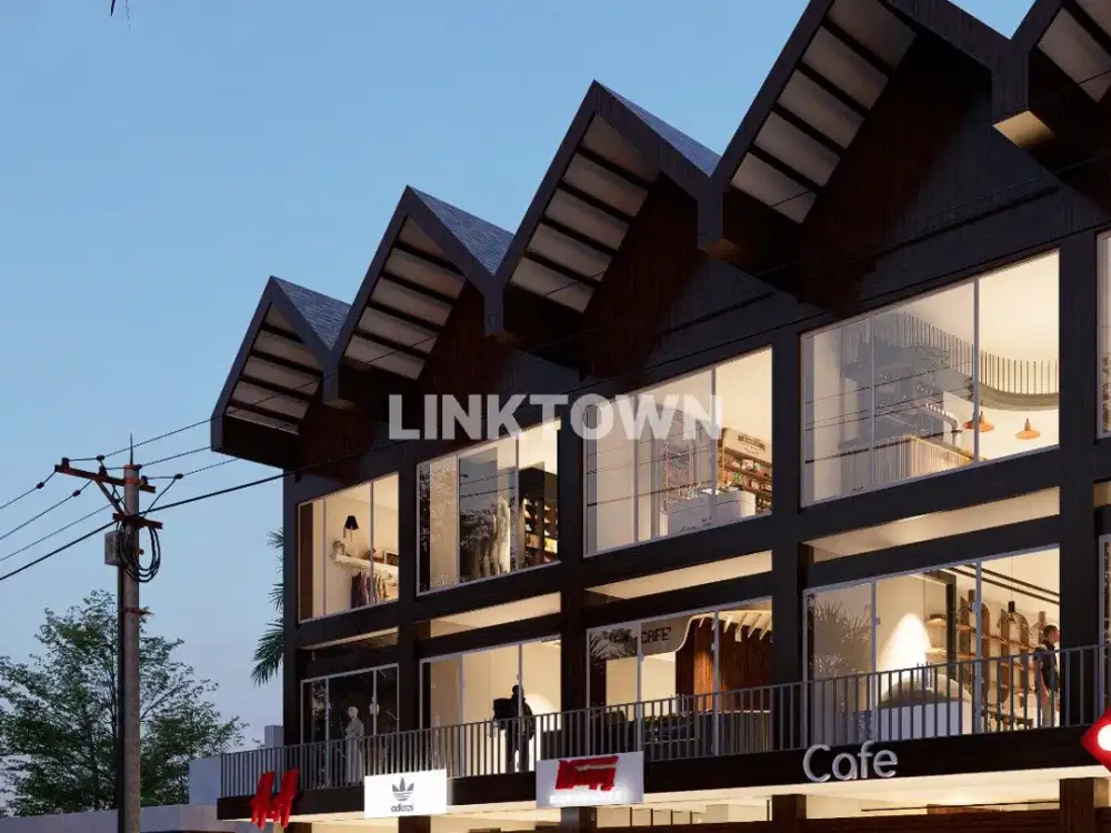 Dijual ruko 3 lantai di Echo Beach
