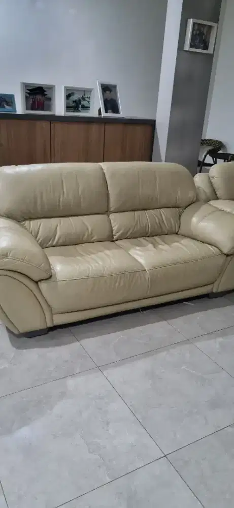 Kursi tamu cellini full leather