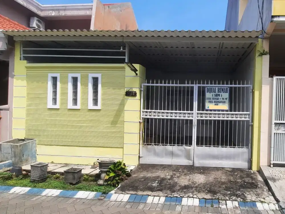 Rumah Siap Huni, Perum Puri Indah, Tengah Kota Sidoarjo