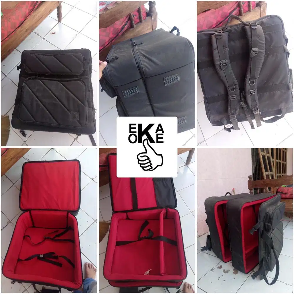 tas gigbag drum elektrik DTX MULTI 12 (2 ruang) produk by Dowkill