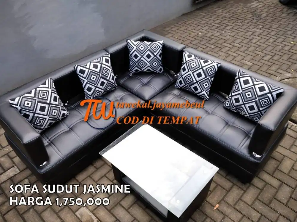 SOFA MINIMALIS SOFA JASMINE SOFA SUDUT GGS SOFA RETRO SOFA MURAH