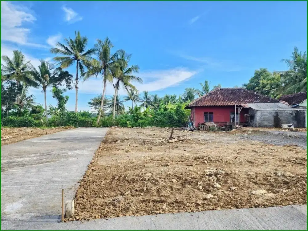 Dekat Stasiun Wates Tanah Jogja Dijual di Tawangsari