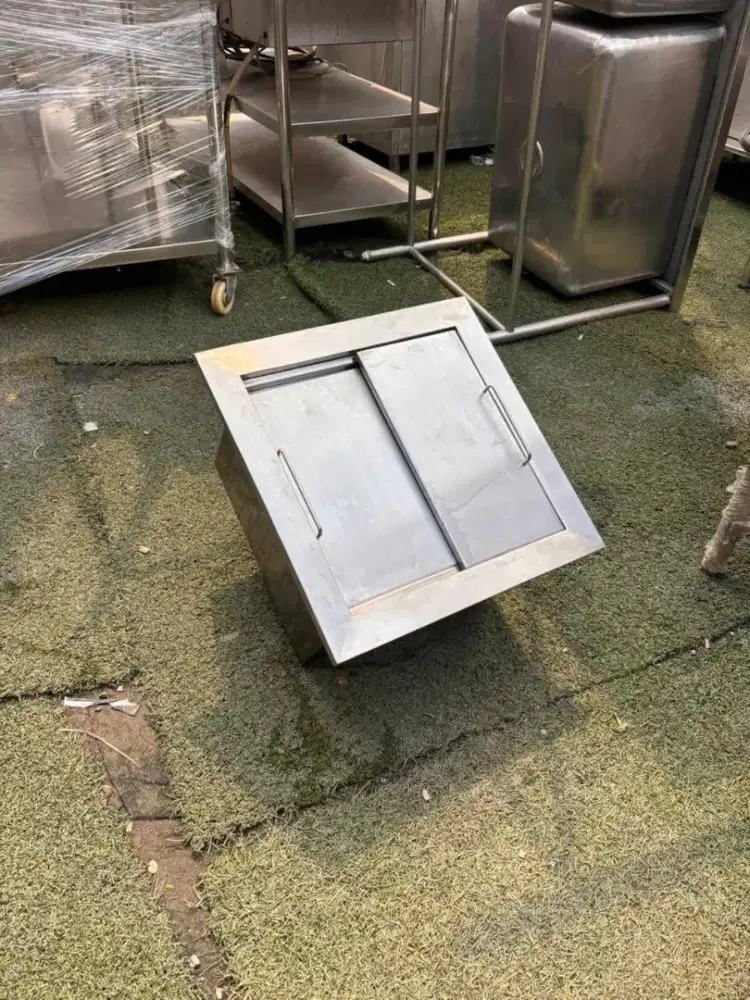 Stainles ice bin tanam