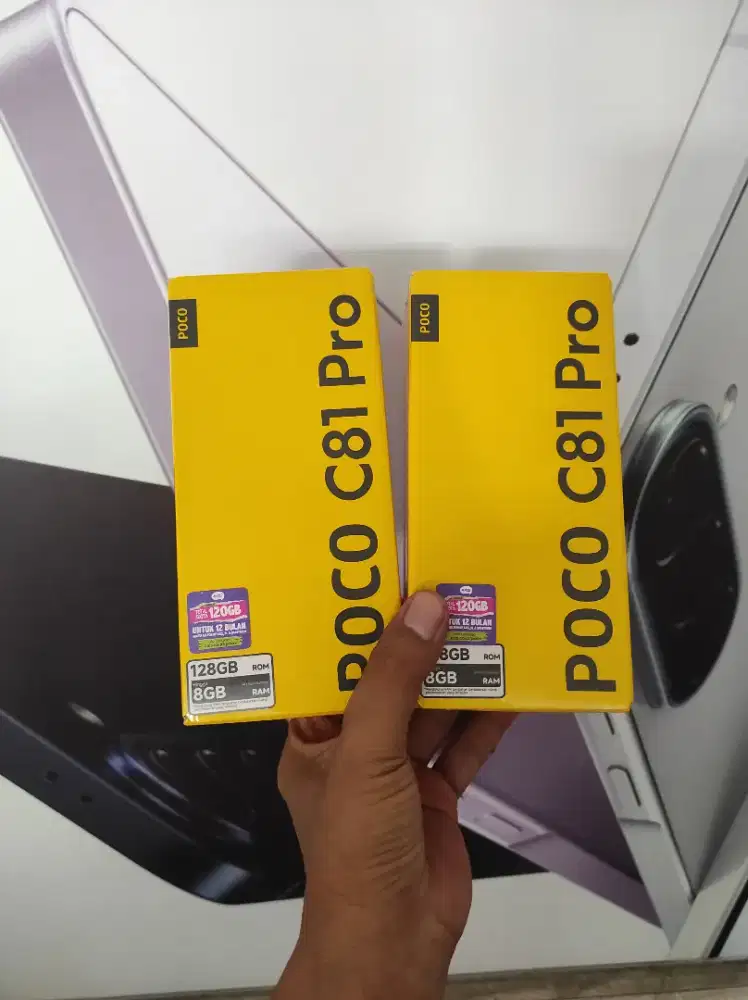 [ Fast respon WA ] Poco C81 Pro 4+4/128 Garansi resmi 15bln