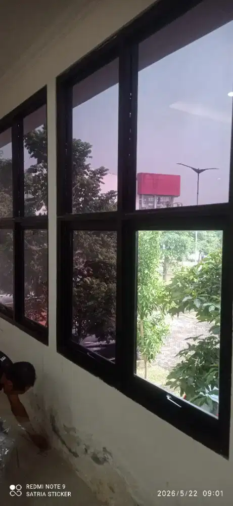 Kaca film tolak panas uv unt bangunan gedung & perumahan