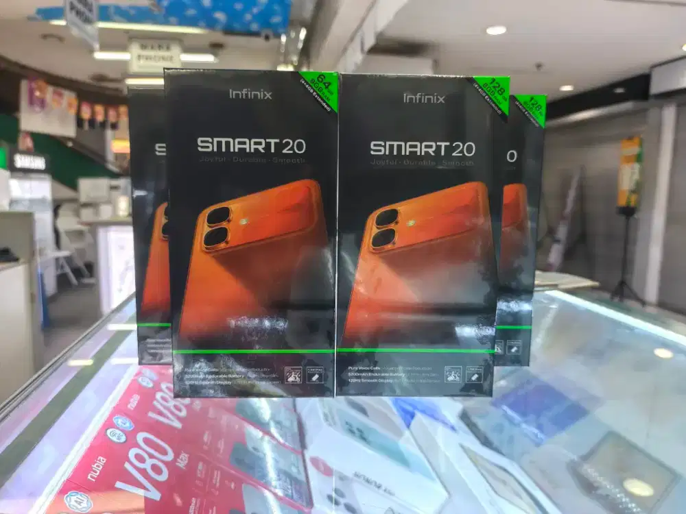 Infinix smart 20 4+4/128 Baru Garansi Resmi 1 thn ORI BNIB nego cod