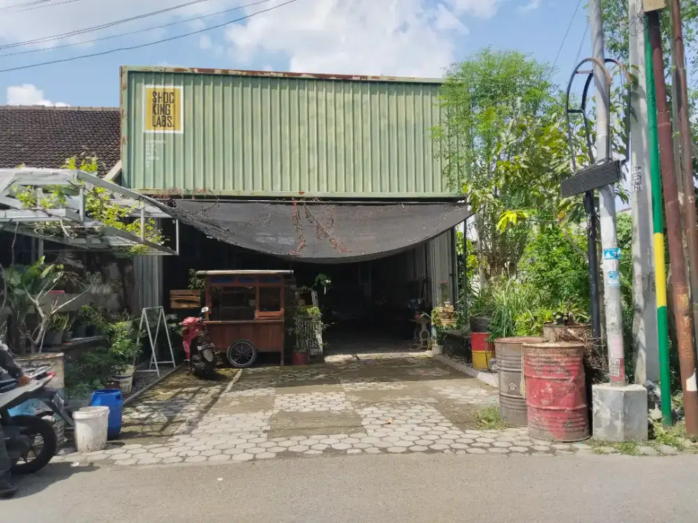 Dijual tanah gudang