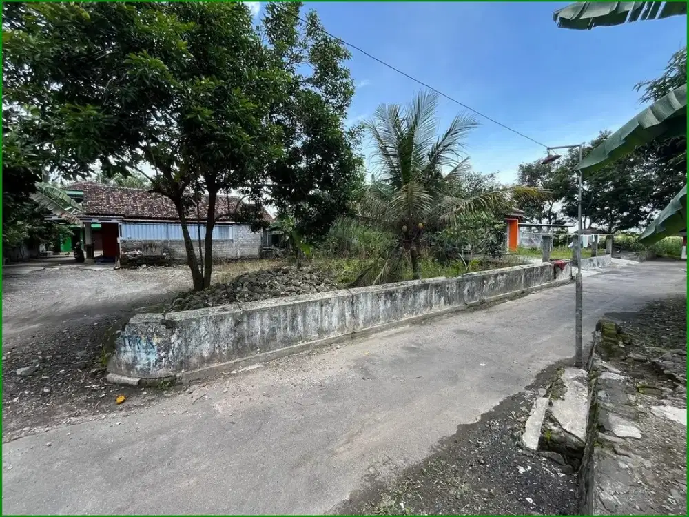 Dekat Candi Sojiwan Tanah Jogja Dijual Prambanan