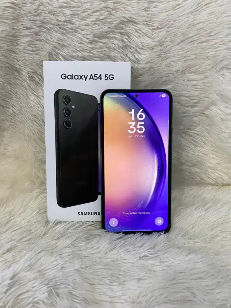 Samsung A54 5G ram 8/256 black fullset original #3Gcom