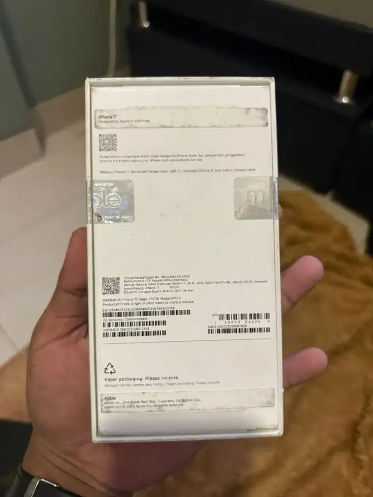 IPHONE 17 256 GB IBOX NEW