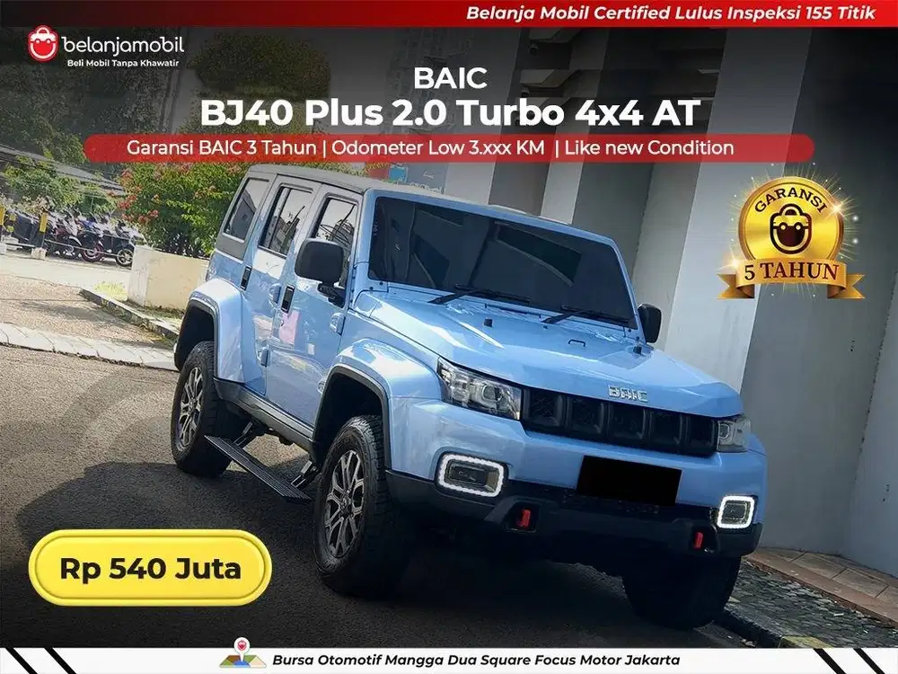 [ LOW KM 3RB ] BAIC BJ40 BJ 40 Plus 2.0 Turbo 4x4 AWD 2024/2025