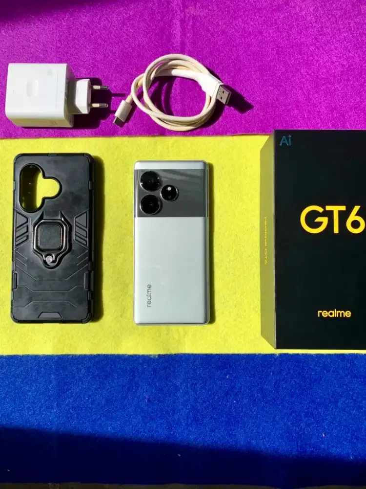 Realme GT 6 5G 12+12/256 | lengkap | No minus