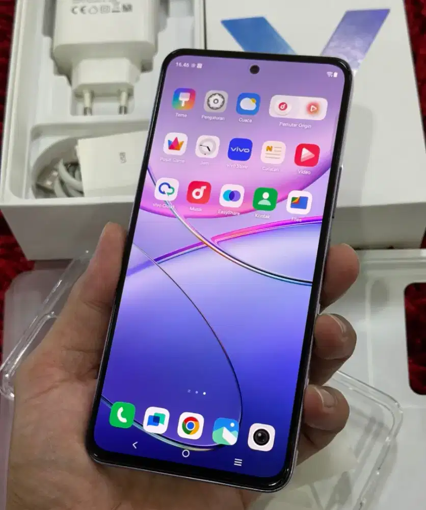Vivo Y100 5G 8/128GB NFC 120Hz Fullset Ori Mulus Bekas Pakai
