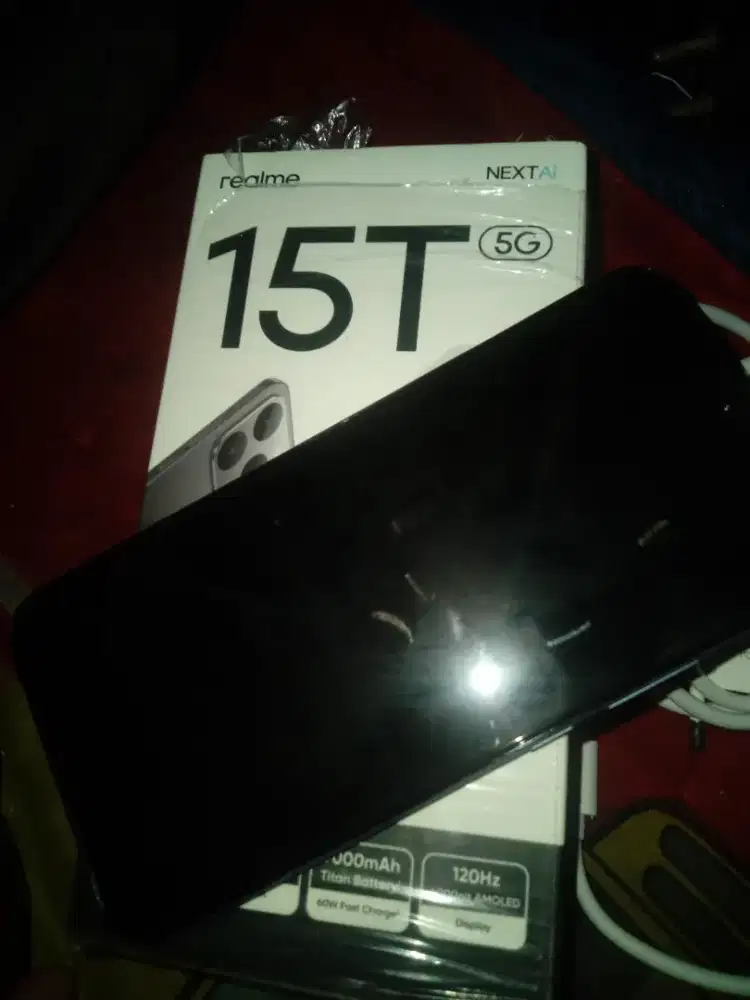Jual/BT Realme 15 T 5G ram 8/128 mulus noinus fullset