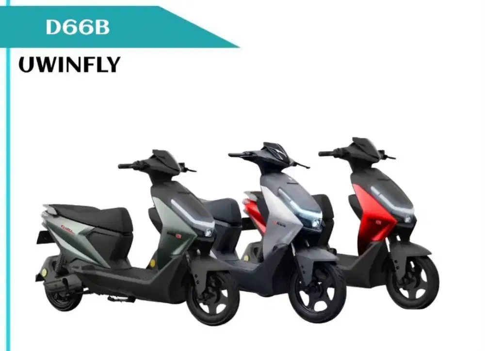 New Sepeda Listrik Uwinfly D66B