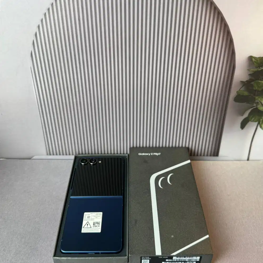 Samsung Galaxy Z Flip7 12/256gb Resmi Indonesia Blue Shadow