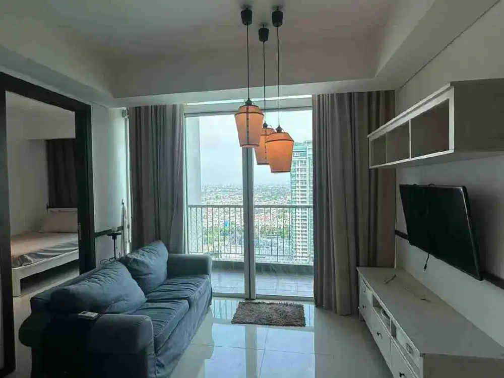 Di sewakan Apartmen  the st moritz 2+1  BR furnise