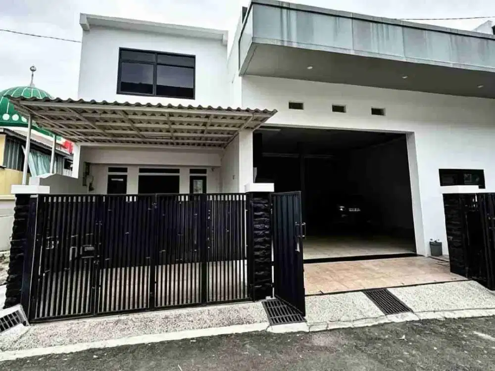 dijual murah rumah baru 2 lantai siap huni di pondok kopi