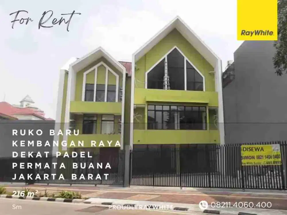 Ruko Baru  Kembangan Raya - Permata Buana - Jakarta Utara