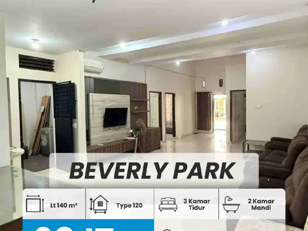 di sewakan Rumah Beverly Park Batam siap huni