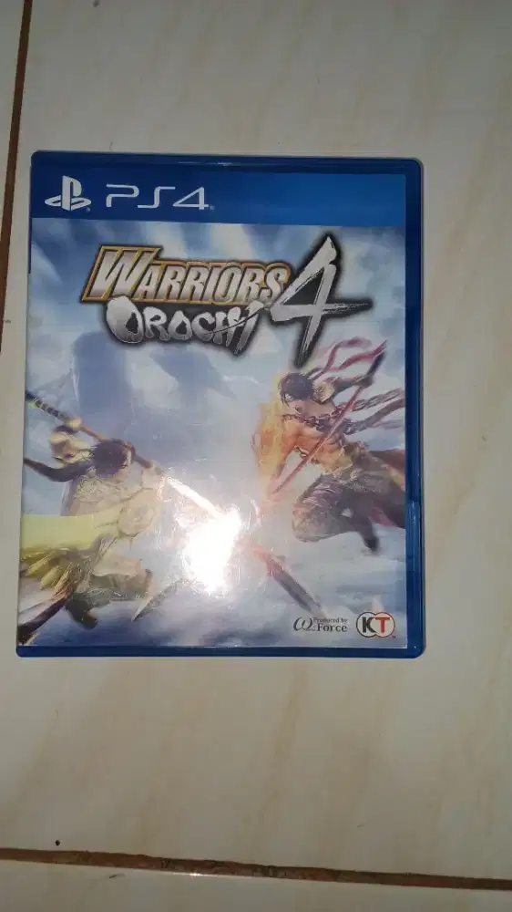 Kaset ps 4 warriors 4 orochi