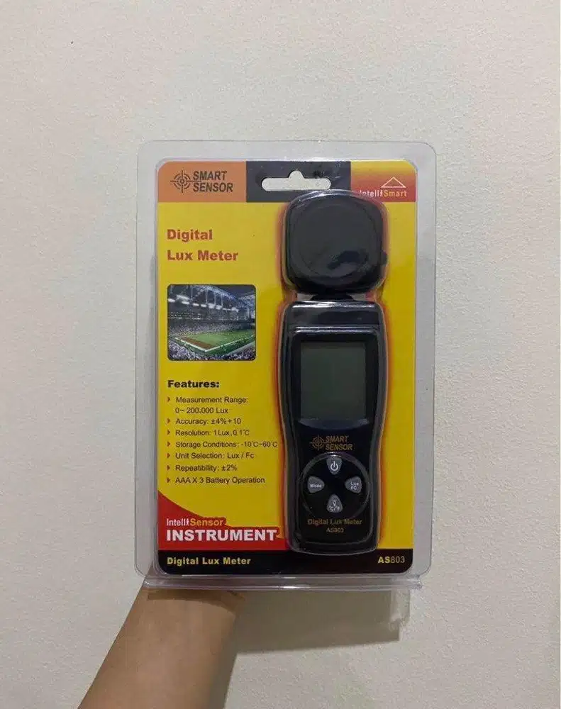 LUX METER (Intensitas Cahaya)
