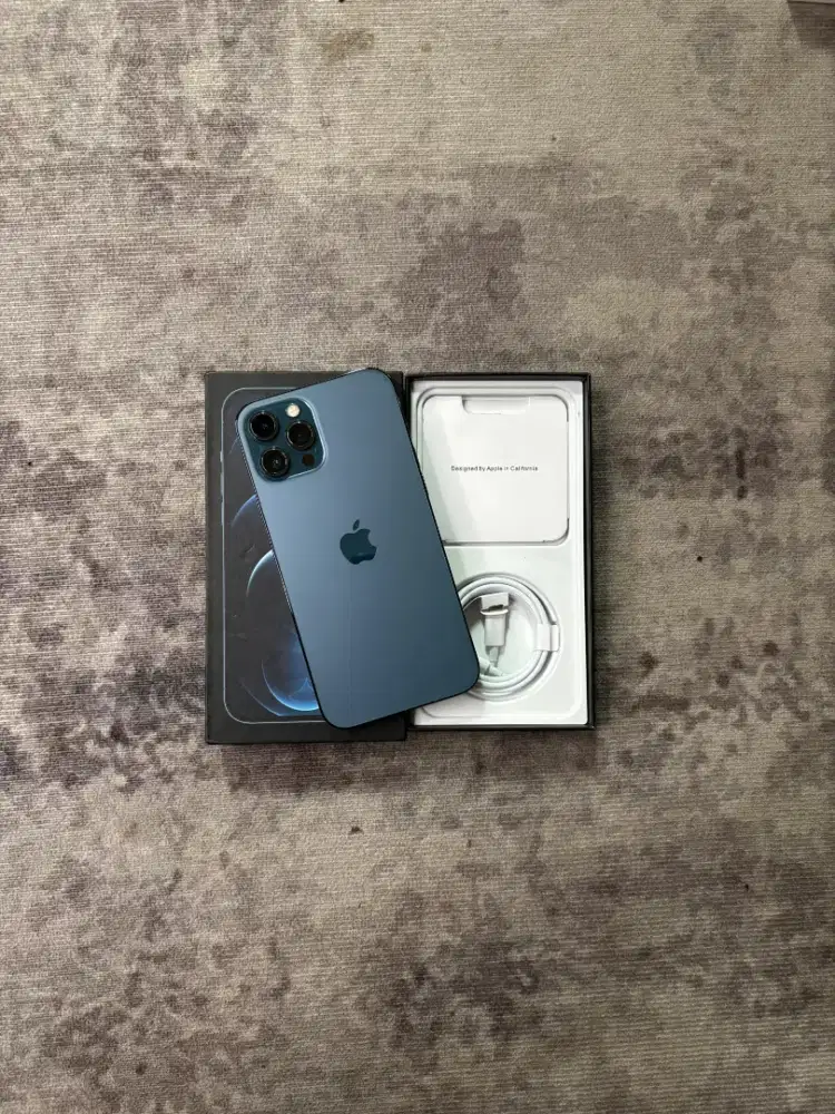 iPhone 12 Promax 128GB Regist Beacukai Fullset