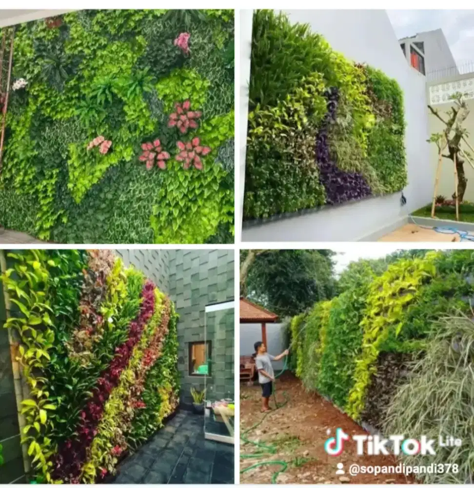 Jasa pembuatan taman vertikal garden