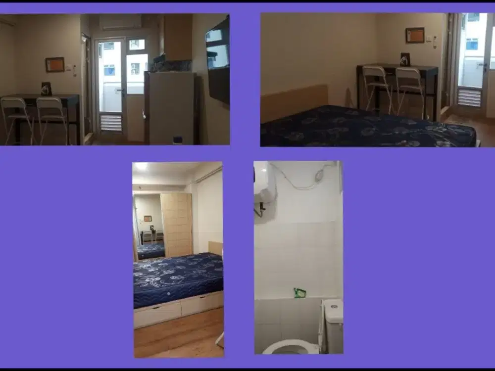 Disewakan Studio Furnished Interior Apartemen Gading Nias Residence