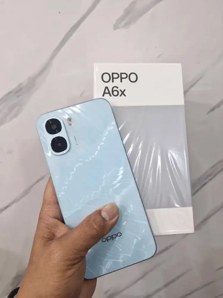 Oppo A6x 8/128 ori mulus fullset