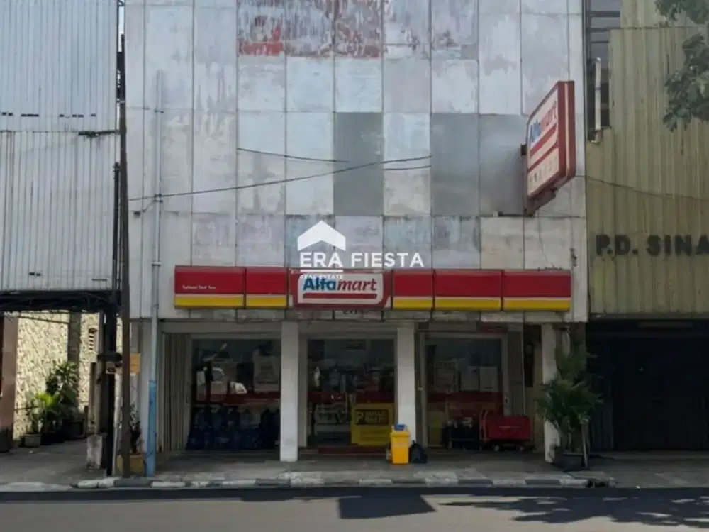 Disewa Cepat Ruko Bekas Alfamart Jl. Gajah Mada Jakarta Barat