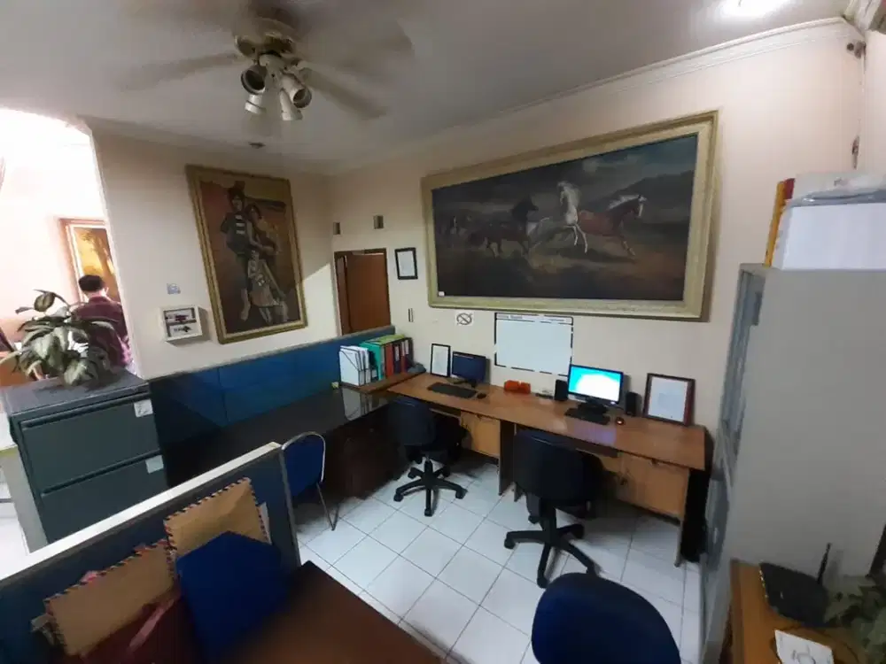 MURAH Sewa Kantor Tempat Kerja untuk 4 pegawai Full Furnish bayar Bulanan di Kota BANDUNG