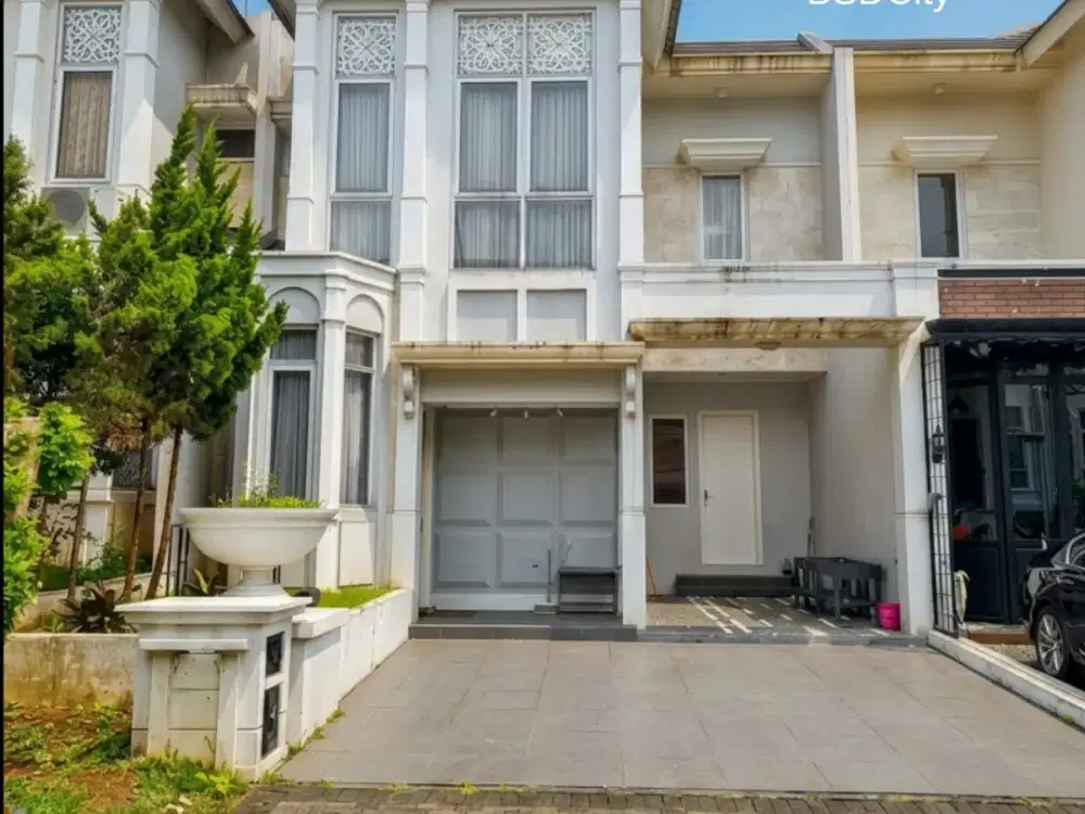 Rumah bonus furnished di Greenwich BSD, dekat QBIG