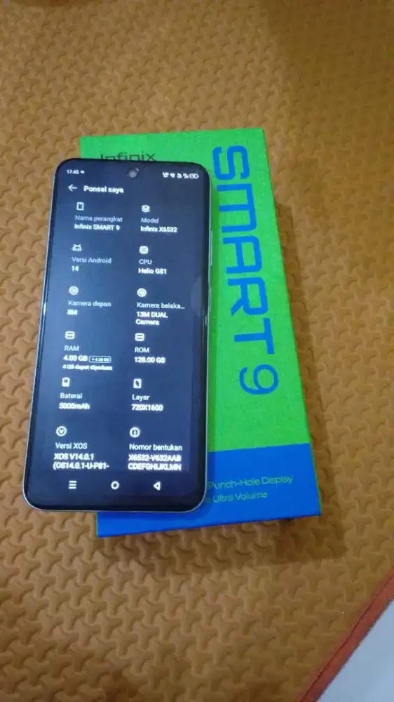 Jual hp Merk Infinix smart 9