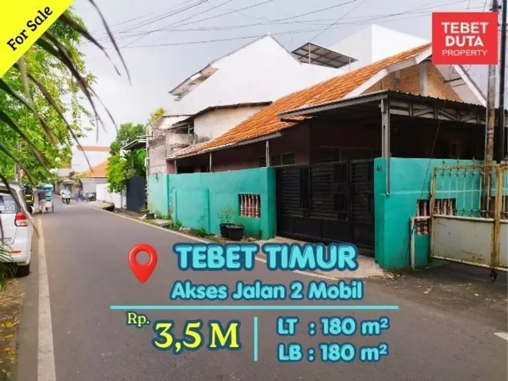 Rumah di Jual di Tebet