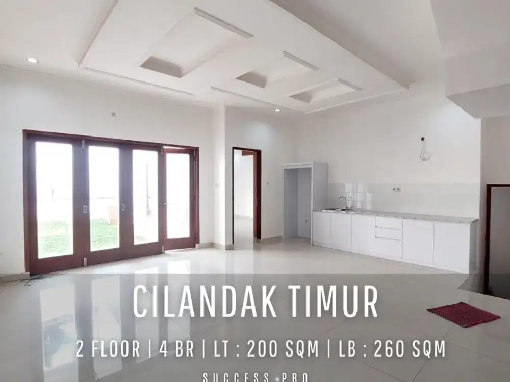 FOR SALE! Rumah Mewah Cilandak Timur 4BR En-suite Bathroom Siap Huni Harga Nego