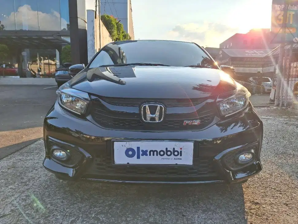 DP MURAH Honda Brio 1.2 RS Bensin-AT 2021 Hitam CFFTB